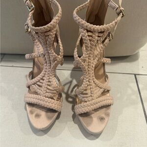 Aldo Braided Beige Heels
